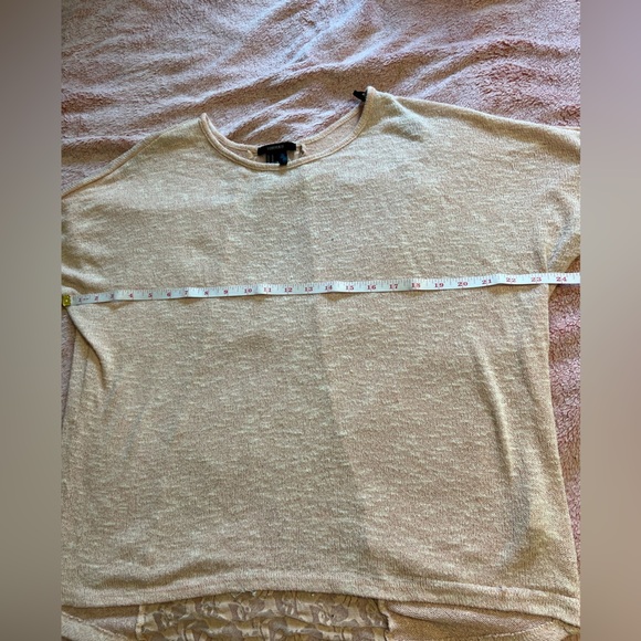 #202 Baby Pink sweater blouse - Picture 5 of 7